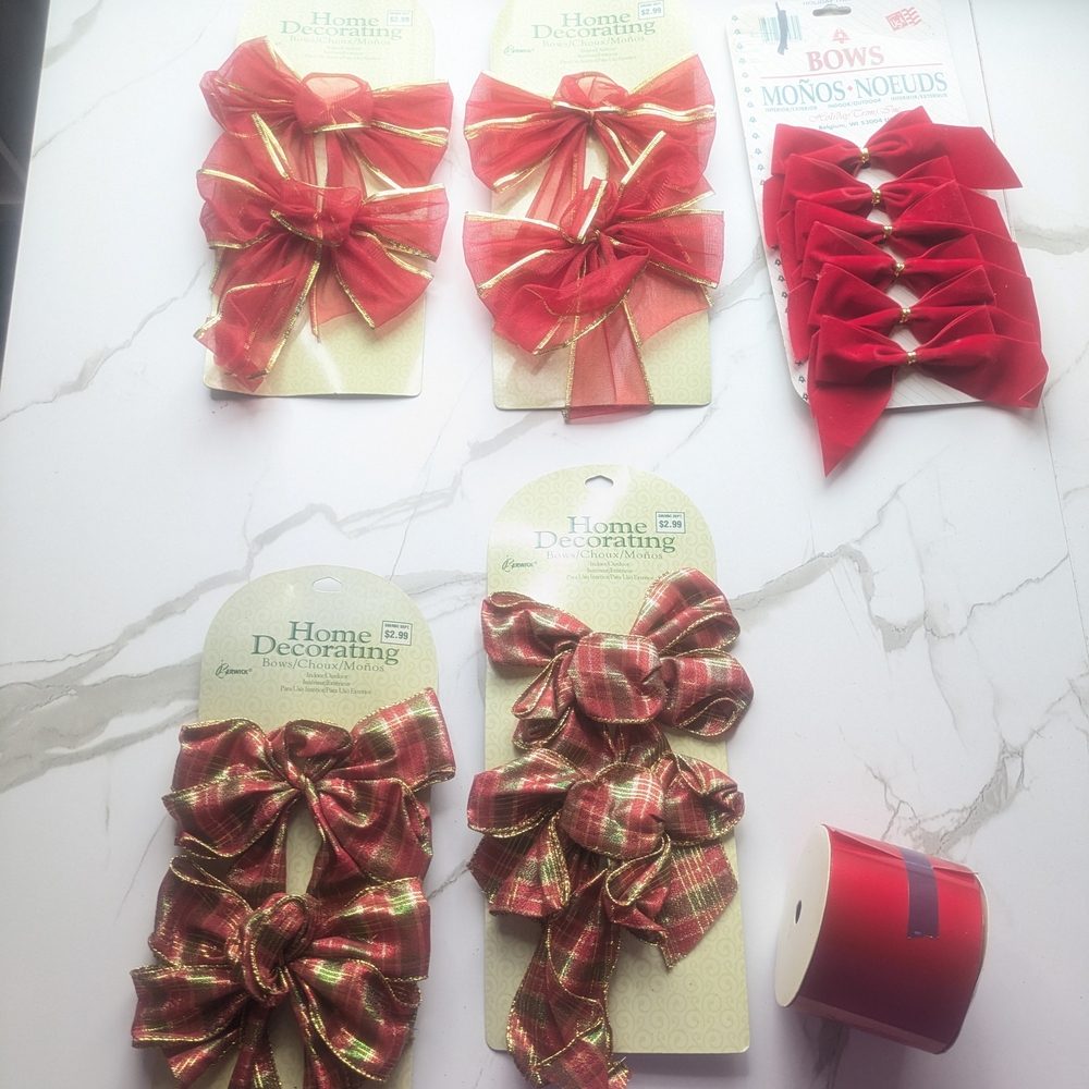 JK Designs Lipstick Red Ribbon Roll - Picture 3 of 12